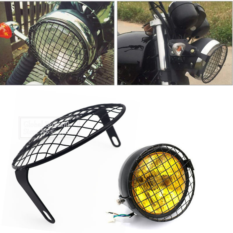 Mountain Biking Las Vegas - Universal 7inch Retro Style Motorcycle Headlight