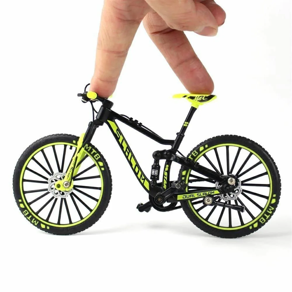 Mountain Biking Kids - 1:10 Mini Alloy Mountain Bike Model
