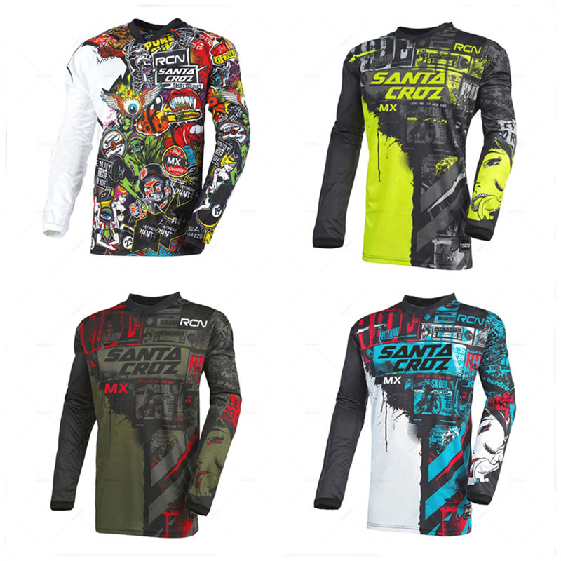 Mountain Biking Games - Rcn Racing Mx Enduro Cycling Jersey
