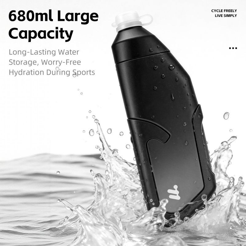 WEST BIKING Bicycle 680ML Aero - Mountain Biking Water Bottle recension och pris