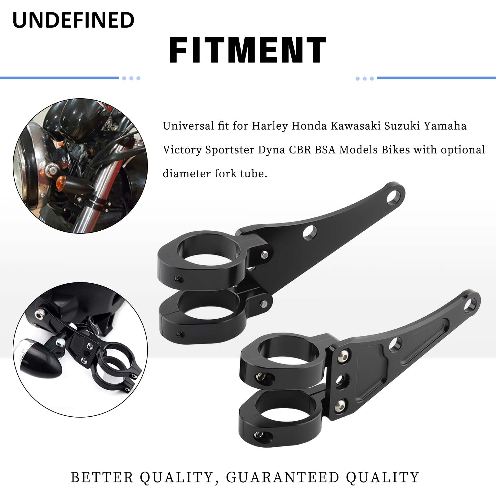 33mm-58mm Headlight Bracket Mo - Mountain Biking Las Vegas recension och pris