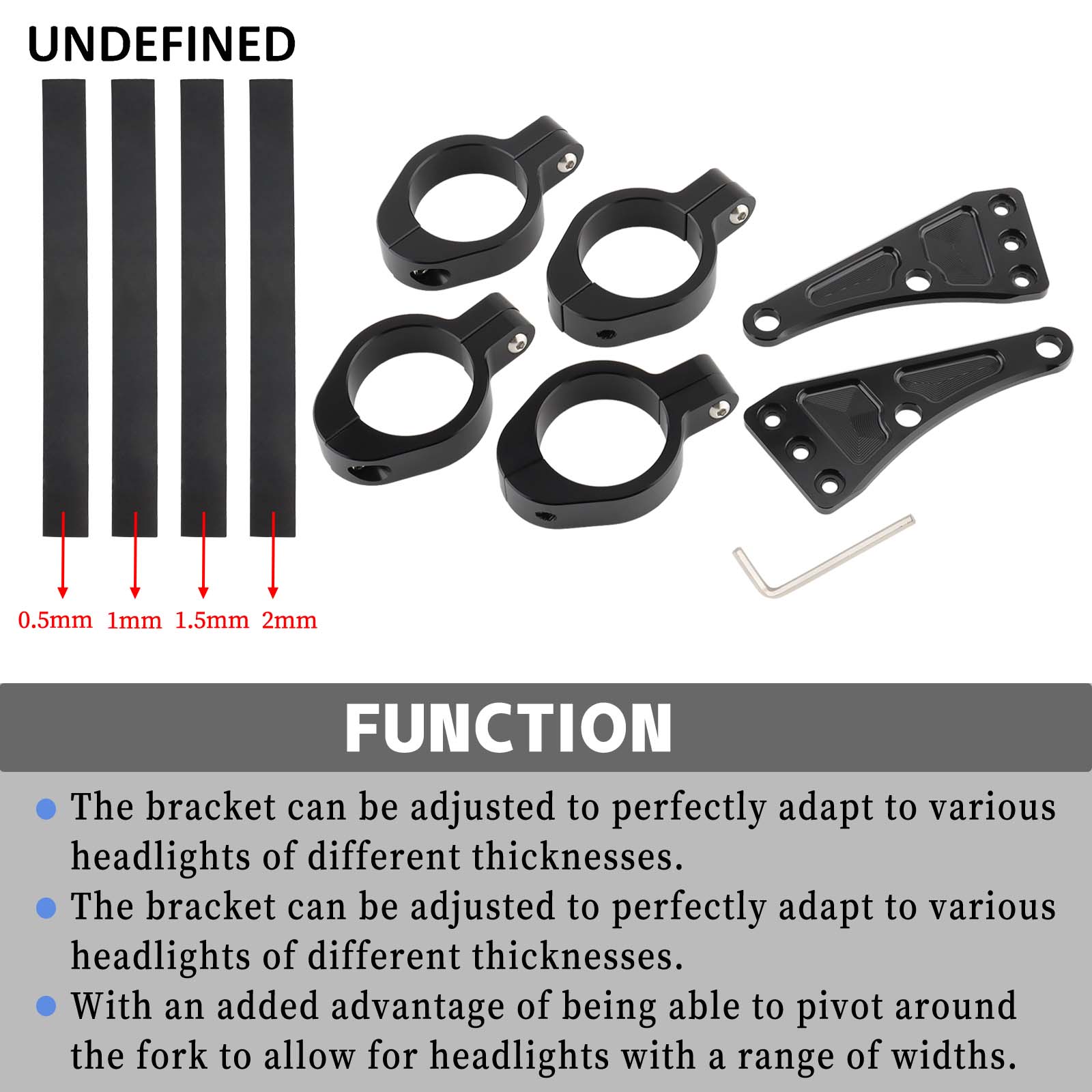 33mm-58mm Headlight Bracket Mo - Mountain Biking Las Vegas recension och pris