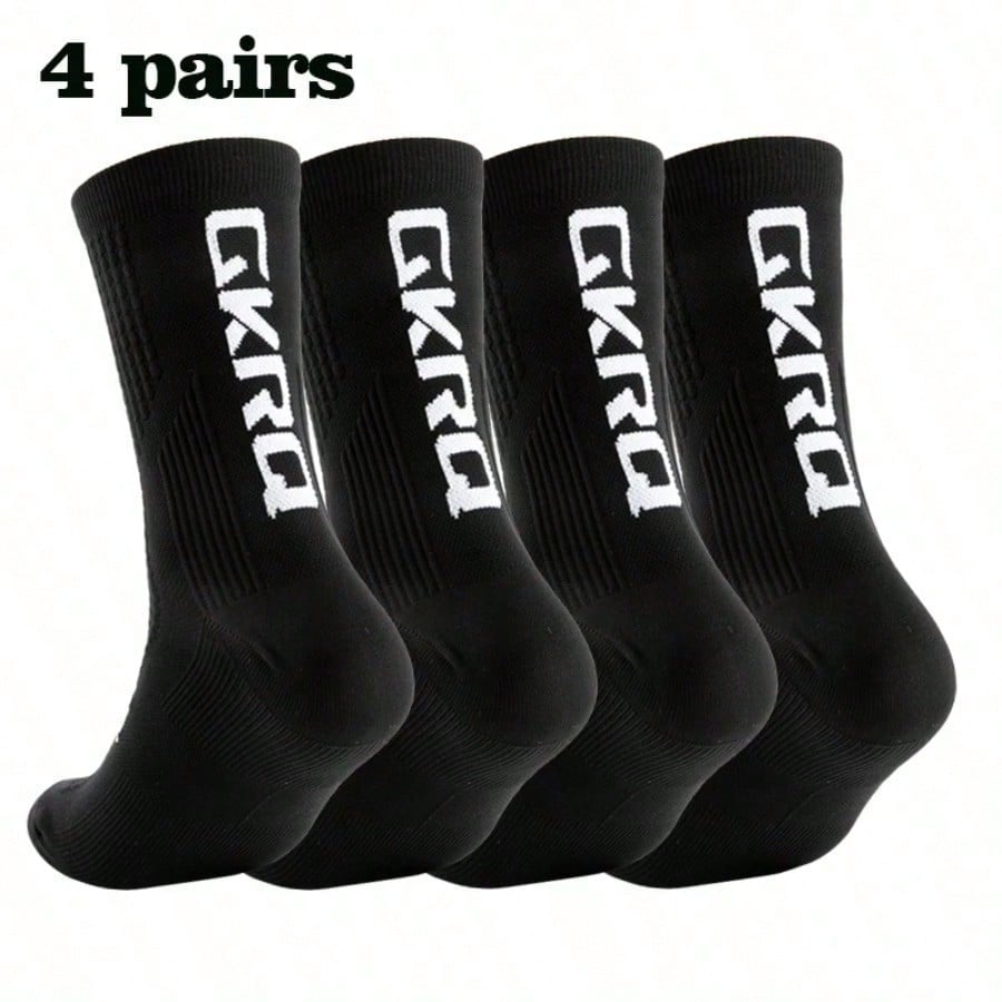 4 Pairs of New Style Cycling S - Mountain Biking Socks recension och pris