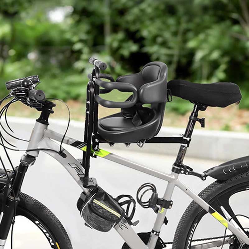 Front Mount Kids Bike Seat wit - Mountain Biking Kids recension och pris