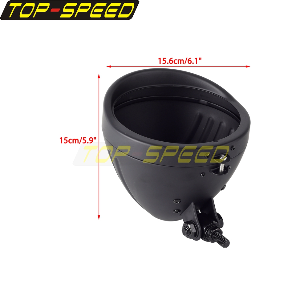 Black/Chrome Motorcycle Headla - Mountain Biking Las Vegas recension och pris